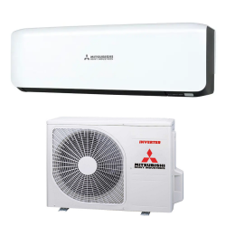 Mitsubishi Heavy Industries sieninis oro kondicionierius SRK-ZS Black & White, 2.0/2.7 kW Mitsubishi Heavy Industries sieninis oro kondicionierius SRK-ZS Black & White, 2.0/2.7 kW